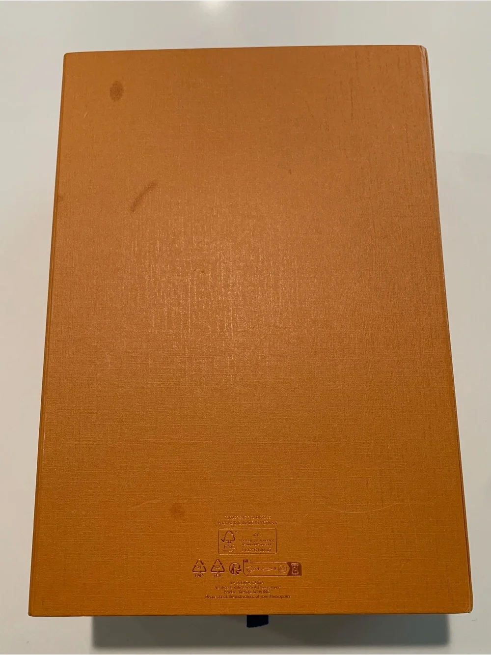 Authentic Louis Vuitton Orange Gift Box (empty) Medium Rectangle 12.25x8.5x4.75”